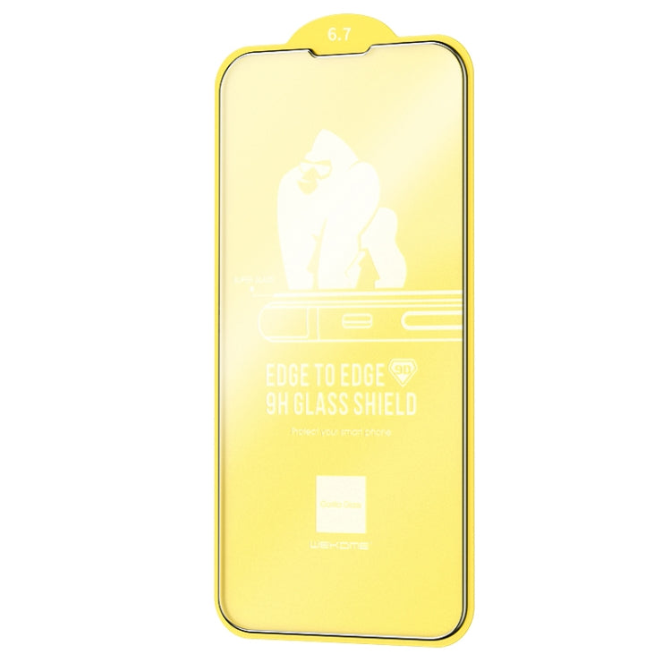 For iPhone 13 Pro Max WEKOME 9D Curved Frosted Tempered Glass Film - iPhone 13 Pro Max Tempered Glass by WK | Online Shopping South Africa | PMC TechLife | Buy Now Pay Later Mobicred