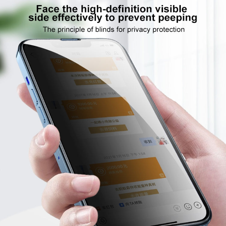 For iPhone 14 Plus WEKOME 9D Curved Privacy Tempered Glass Film - iPhone 14 Plus Tempered Glass by WK | Online Shopping South Africa | PMC TechLife