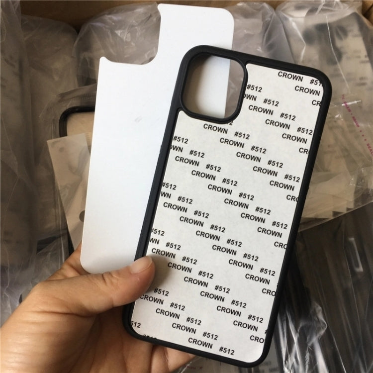 For iPhone 14 Plus 10 PCS  2D Blank Sublimation Phone Case(White) - free shipping - PMC TechLife - Order now!