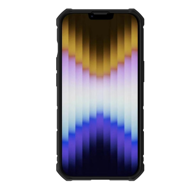 For iPhone 14 Plus  NILLKIN CamShield Armor Pro Magnetic Phone Case(Black) - iPhone 14 Plus Cases by NILLKIN | Online Shopping South Africa | PMC TechLife