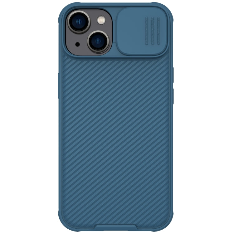 For iPhone 14 NILLKIN CamShield Pro Protective Phone Case(Blue) - free shipping - PMC TechLife - Order now!