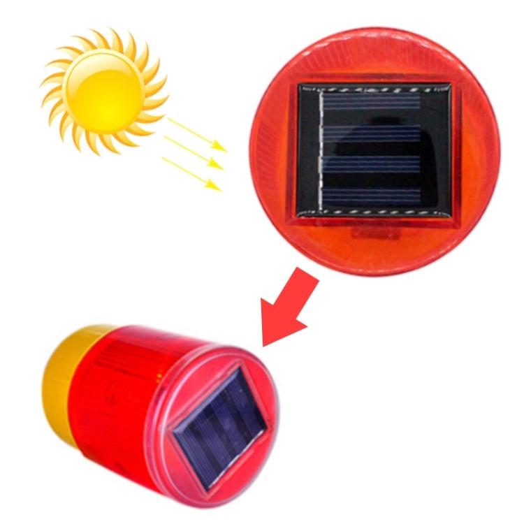 Night Solar Safety Warning Flash Light, Specification:03 Slim Sticks Tied or Inserted(White) - Warning Lights by PMC TechLife | Online Shopping South Africa | PMC TechLife
