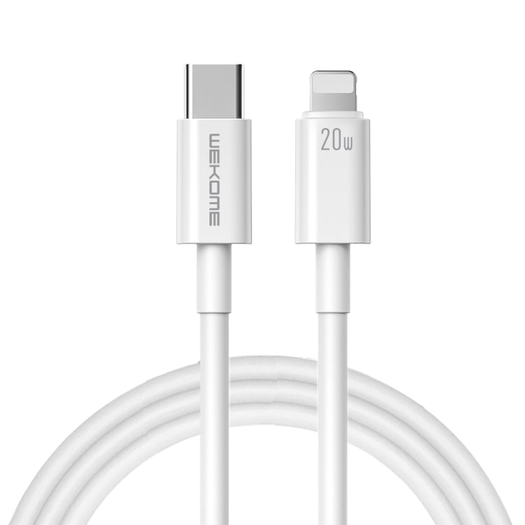 WEKOME WDC-168 Original Series PD 20W USB-C / Type-C to 8 Pin Fast Charge Data Cable Length: 1m - 2 in 1 Cable by WK | Online Shopping South Africa | PMC TechLife | Buy Now Pay Later Mobicred