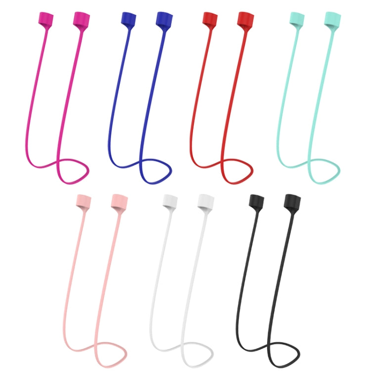 For AirPods Pro 2 Bluetooth Headset Anti-lost Rope Magnetic Silicone Lanyard(Black) - Anti-lost & Holder by PMC TechLife | Online Shopping South Africa | PMC TechLife | Buy Now Pay Later Mobicred