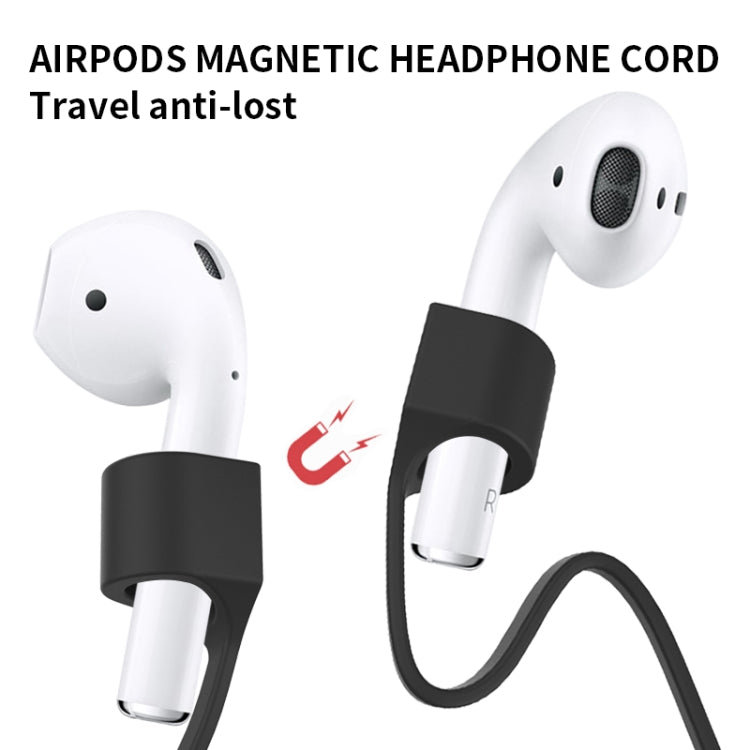 For AirPods Pro 2 Bluetooth Headset Anti-lost Rope Magnetic Silicone Lanyard(Mint Green) - Anti-lost & Holder by PMC TechLife | Online Shopping South Africa | PMC TechLife