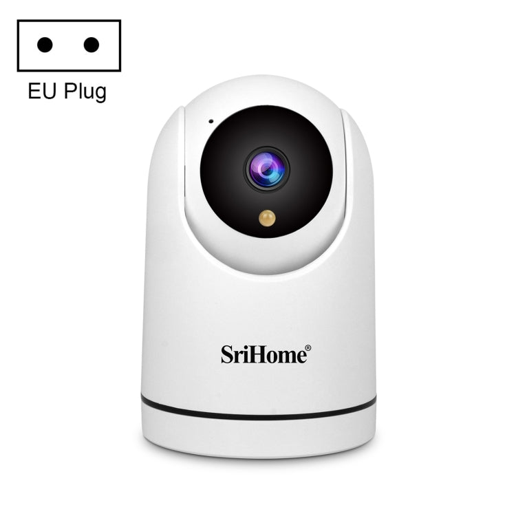 SriHome SH042 2.0MP 1080P HD AI WiFi Pan-tilt Surveillance Camera(EU Plug) - Wireless Camera by SriHome | Online Shopping South Africa | PMC TechLife