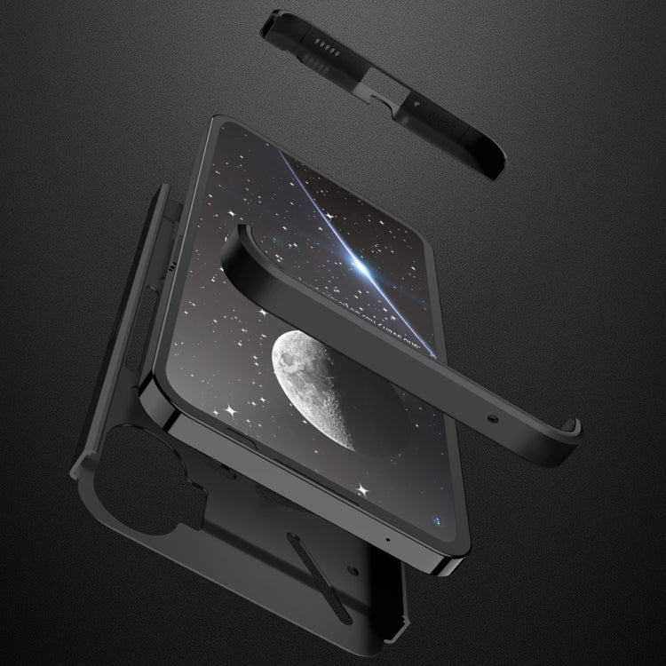 For Nothing Phone 1 GKK Three Stage Splicing Full Coverage PC Phone Case(Black) - More Brand by GKK | Online Shopping South Africa | PMC TechLife | Buy Now Pay Later Mobicred