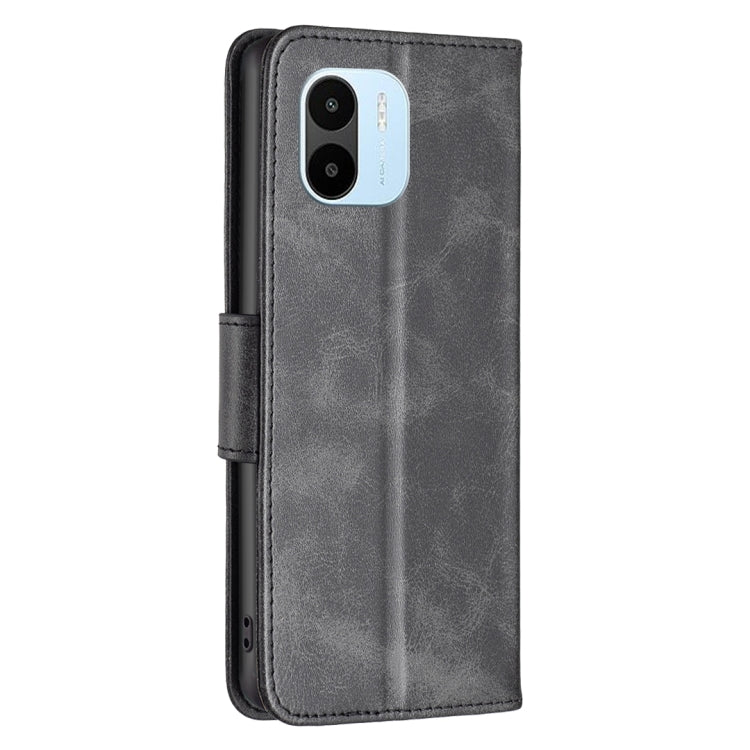 For Xiaomi Redmi A1 / A1+ Lambskin Texture Pure Color Flip Leather Phone Case(Black) - free shipping - PMC TechLife - Order now!