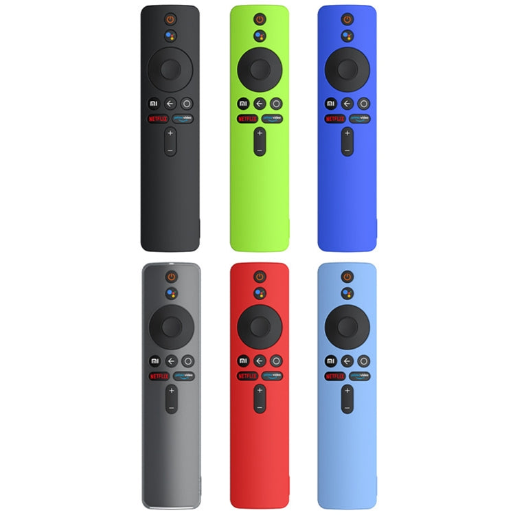 For Xiaomi MiBox S Solid Color Silicone Protective Cover(Red) - Remote Control Covers by PMC TechLife | Online Shopping South Africa | PMC TechLife | Buy Now Pay Later Mobicred