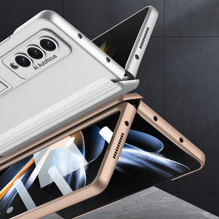 For Samsung Galaxy Z Fold4 GKK Integrated Magnetic Hinge Folding Phone Case(Deep Sea Green) - Galaxy Z Fold4 5G Cases by GKK | Online Shopping South Africa | PMC TechLife
