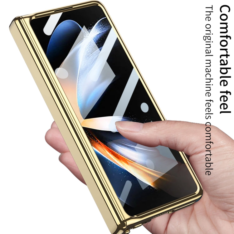 For Samsung Galaxy Z Fold4 GKK Integrated Magnetic Hinged Phantom Phone Case(Wine Red) - free shipping - PMC TechLife - Order now!