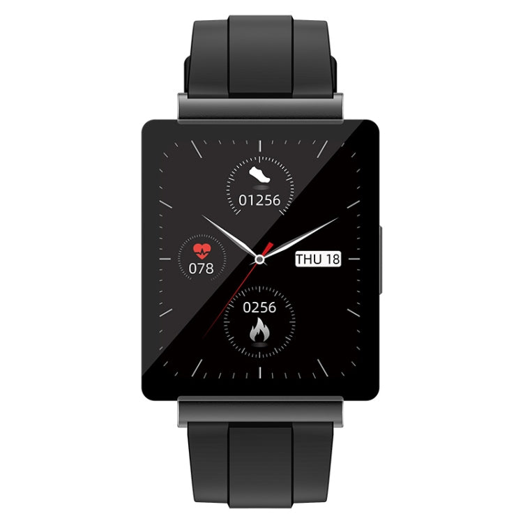 KS01 1.85 Inch Smart Watch Supports Blood Glucose Detection, Blood Pressure Detection, Blood Oxygen Detection(Black) - Smart Watches by PMC TechLife | Online Shopping South Africa | PMC TechLife | Buy Now Pay Later Mobicred
