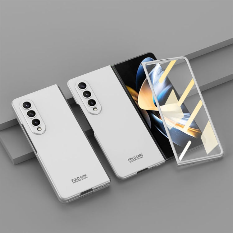 For Samsung Galaxy Z Fold4 GKK Integrated Ultra-thin Full Coverage Phone Flip Case(Silver) - free shipping - PMC TechLife - Order now!