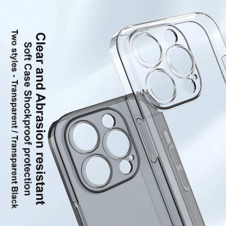 For iPhone 14 Pro Max imak UX-5 Series Shockproof TPU Protective Phone Case(Transparent Black) - iPhone 14 Pro Max Cases by imak | Online Shopping South Africa | PMC TechLife | Buy Now Pay Later Mobicred