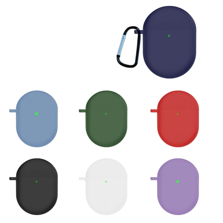 For Redmi Buds4 Silicone Earphone Protective Case with D Carabiner(Sky Blue) - Xiaomi Earphone Case by PMC TechLife | Online Shopping South Africa | PMC TechLife