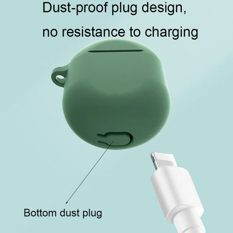 For Redmi Buds4 Silicone Earphone Protective Case with D Carabiner(Red) - Xiaomi Earphone Case by PMC TechLife | Online Shopping South Africa | PMC TechLife