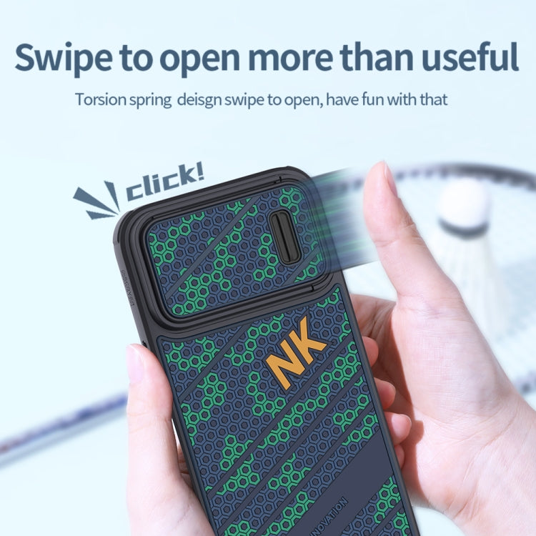 For iPhone 14 Plus NILLKIN 3D Lens Sliding Camera Phone Case - free shipping - PMC TechLife - Order now!