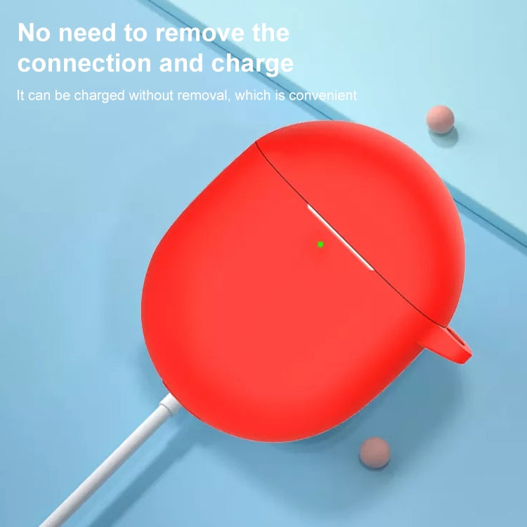 For Google Pixel Buds Pro Wireless Earphone Silicone Protective Case with Hook(White) - Other Earphone Case by PMC TechLife | Online Shopping South Africa | PMC TechLife