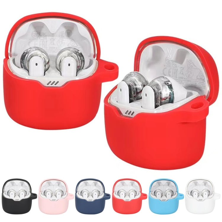 For JBL Tune Flex Earphone Silicone Protective Case(Red) - free shipping - PMC TechLife - Order now!