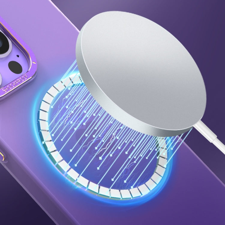 For iPhone 13 Magsafe Magnetic Crystal Frosted Series Phone Case(Translucent Black) - free shipping - PMC TechLife - Order now!