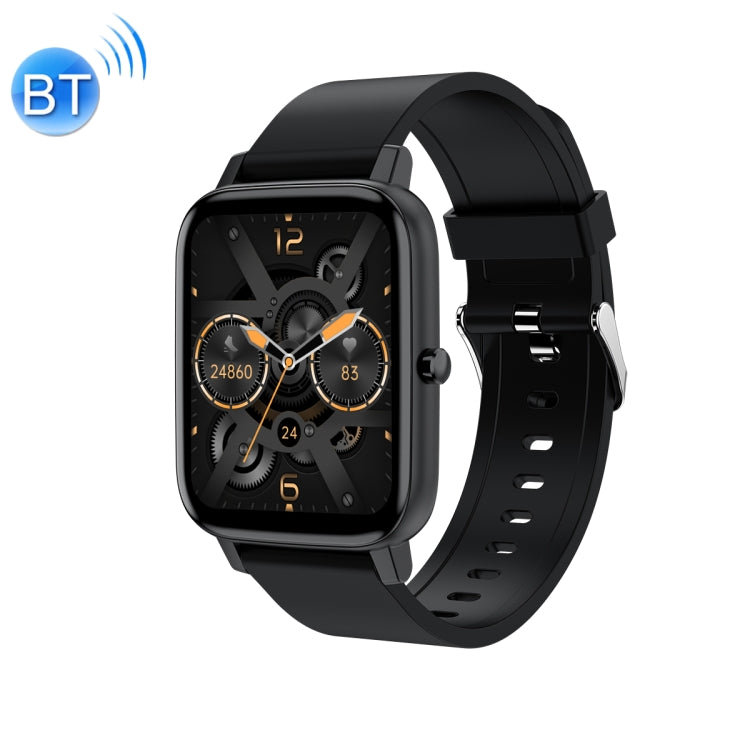 Ochstin 5H80 1.69 inch Square Screen Silicone Strap Heart Rate Blood Oxygen Monitoring Bluetooth Smart Watch(Black) - free shipping - PMC TechLife - Order now!