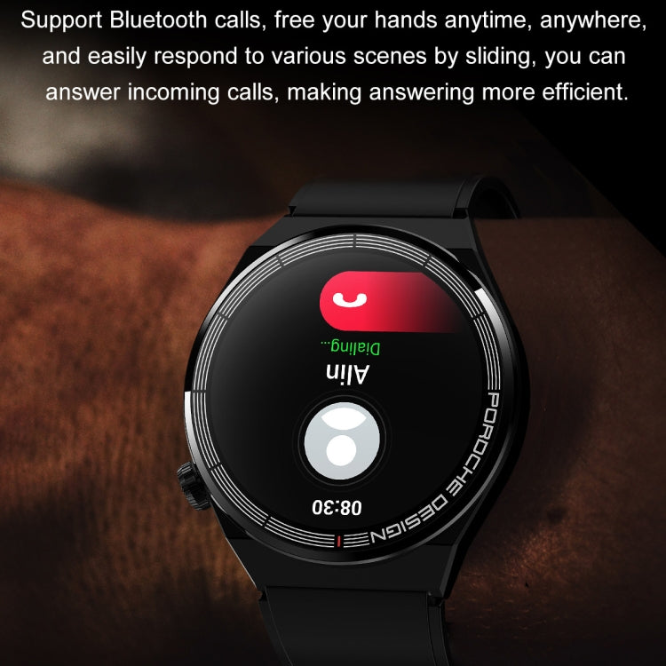 Ochstin 5HK46P 1.36 inch Round Screen Steel Strap Smart Watch with Bluetooth Call Function(Silver) - free shipping - PMC TechLife - Order now!