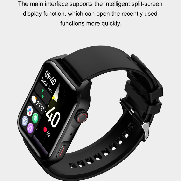 Ochstin 5HK28 1.78 inch Square Screen Silicone Strap Smart Watch Supports Bluetooth Call Function/Blood Oxygen Monitoring(Grey) - free shipping - PMC TechLife - Order now!