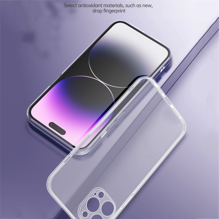 For iPhone 14 Pro Max SULADA Frosted Series Shockproof TPU Protective Case(Transparent) - iPhone 14 Pro Max Cases by SULADA | Online Shopping South Africa | PMC TechLife | Buy Now Pay Later Mobicred