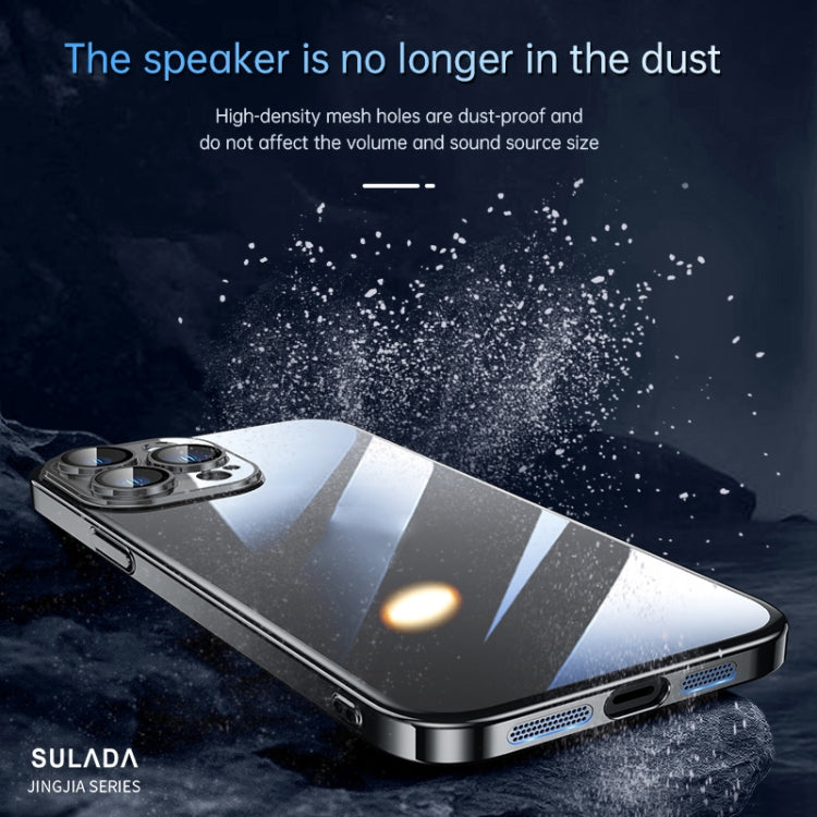 For iPhone 14 Pro Max SULADA Hard PC Shockproof Phone Case(Dark Purple) - iPhone 14 Pro Max Cases by SULADA | Online Shopping South Africa | PMC TechLife | Buy Now Pay Later Mobicred