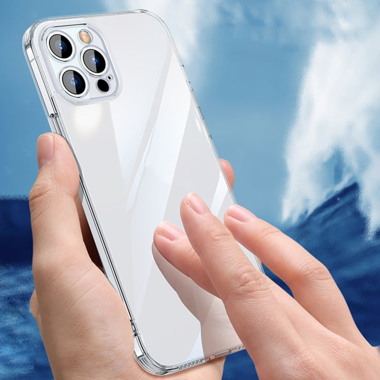 For iPhone 14 SULADA Frosted Series Shockproof Transparent TPU Phone Case(Purple) - iPhone 14 Cases by SULADA | Online Shopping South Africa | PMC TechLife