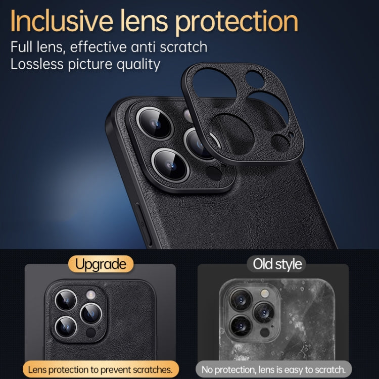 For iPhone 14 Pro Max SULADA Shockproof TPU + Handmade Leather Phone Case(Green) - iPhone 14 Pro Max Cases by SULADA | Online Shopping South Africa | PMC TechLife