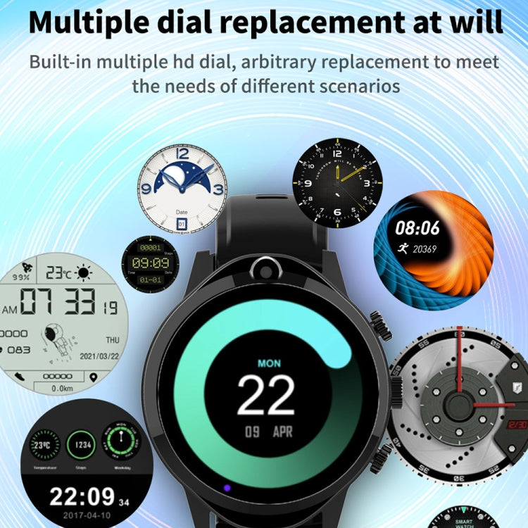 Rogbid Brave 2 1.45 inch TFT Screen Android 9.0 LTE 4G Smart Watch, Support Face Recognition(Black) - free shipping - PMC TechLife - Order now!