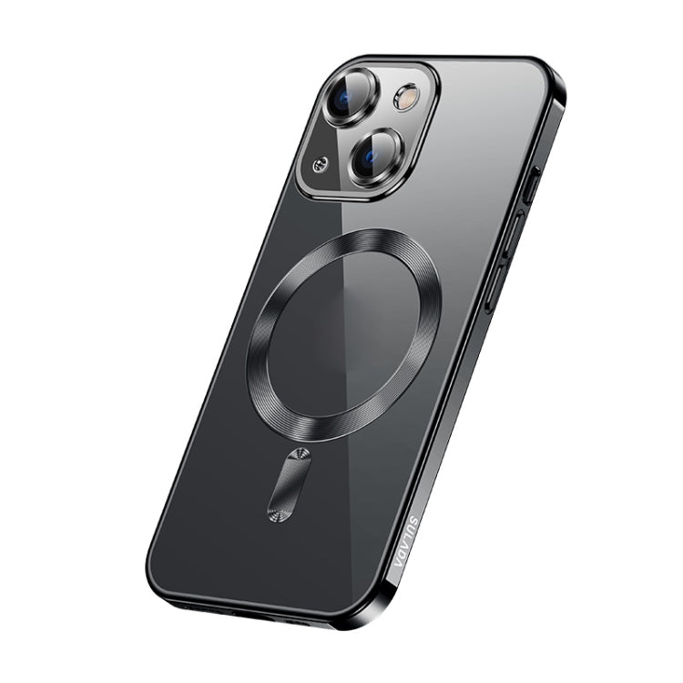 For iPhone 14 Plus SULADA Plating TPU Shockproof Phone Soft Case(Black) - iPhone 14 Plus Cases by SULADA | Online Shopping South Africa | PMC TechLife