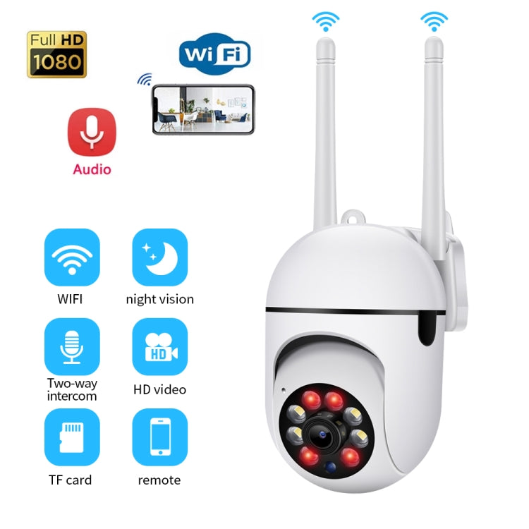 A7 1080P HD Wireless WiFi Smart Surveillance Camera Support Night Vision / Two Way Audio without Memory - free shipping - PMC TechLife - Order now!