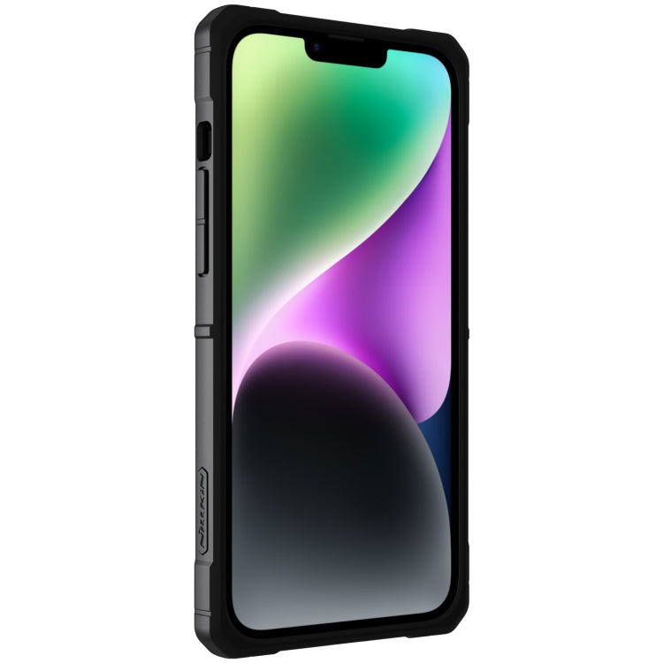 For iPhone 14 Plus NILLKIN Sliding Camera Cover Design TPU + PC Phone Case(Black) - free shipping - PMC TechLife - Order now!