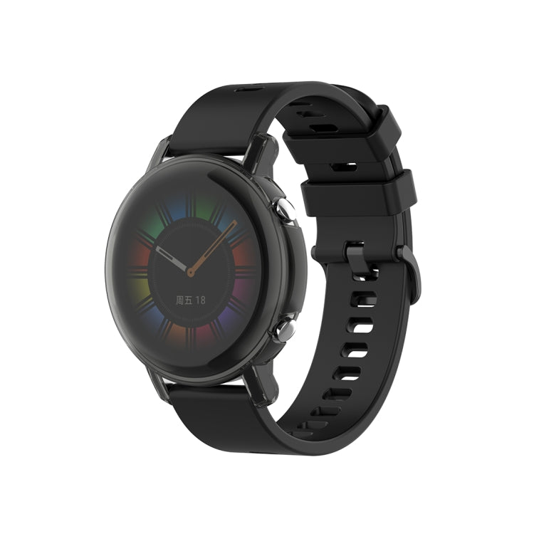 For Huawei Watch GT2 42mm Full Coverage Watch Protective Case with Screen(Transparent Black) - Watch Cases by Huawei | Online Shopping South Africa | PMC TechLife | Buy Now Pay Later Mobicred