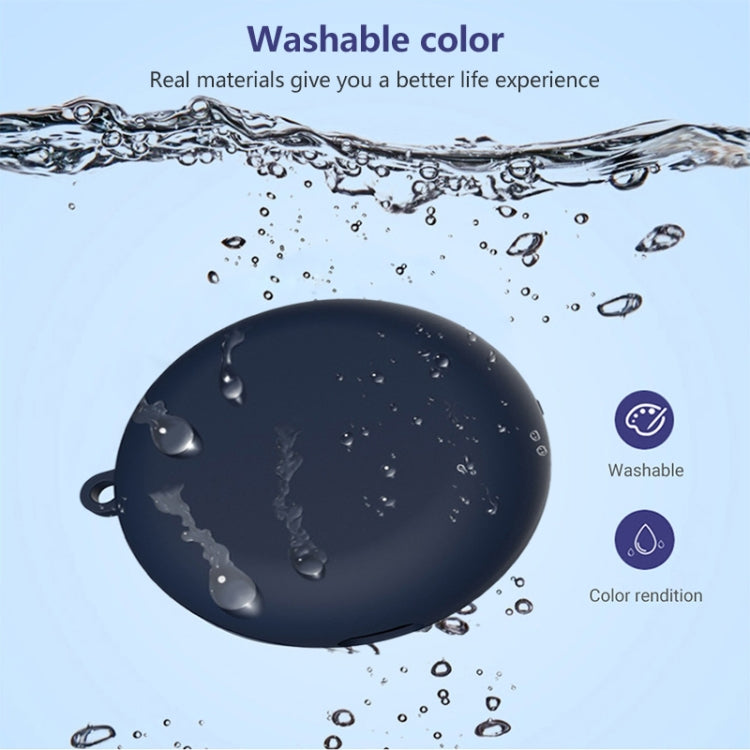 For Realme Buds Air 3 NEO Silicone Wireless Earphone Protective Case(Dark Blue) - Other Earphone Case by PMC TechLife | Online Shopping South Africa | PMC TechLife