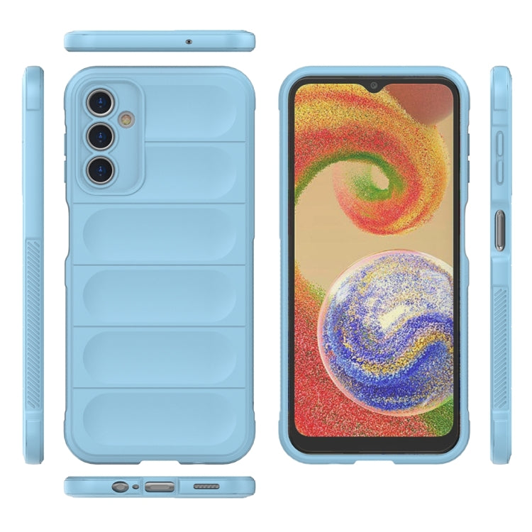 For Samsung Galaxy A14 5G Magic Shield TPU + Flannel Phone Case(Dark Blue) - free shipping - PMC TechLife - Order now!