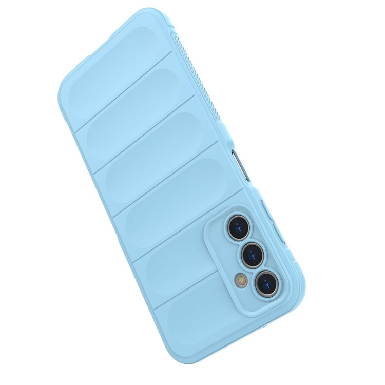 For Samsung Galaxy A14 5G Magic Shield TPU + Flannel Phone Case(Light Blue) - free shipping - PMC TechLife - Order now!