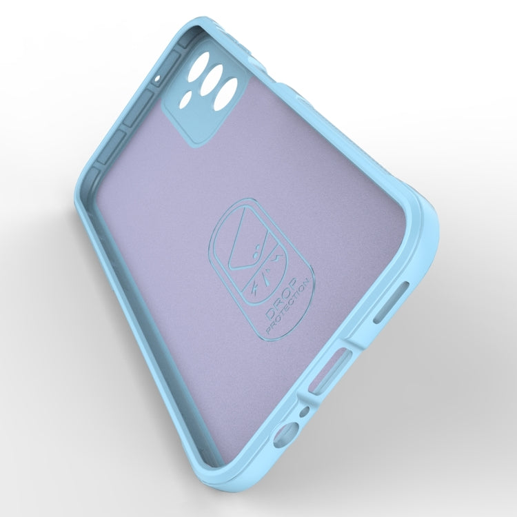 For Samsung Galaxy A14 5G Magic Shield TPU + Flannel Phone Case(Light Blue) - free shipping - PMC TechLife - Order now!