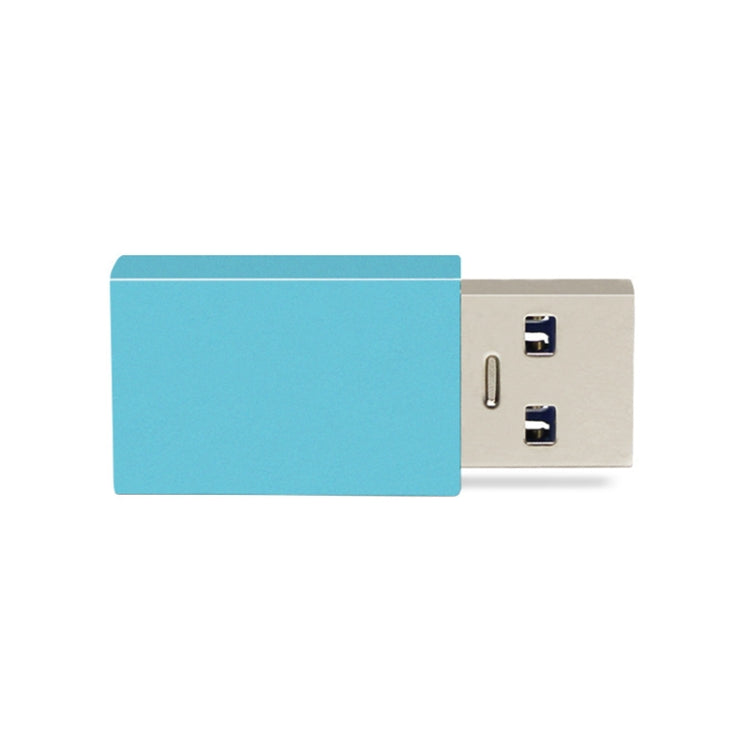 GEM02 USB Data Blocker Charging Connector(Blue) - Converter & Adapter by PMC TechLife | Online Shopping South Africa | PMC TechLife