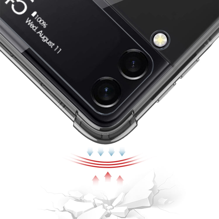 For Samsung Galaxy Z Flip3 5G GKK MagSafe Airbag Shockproof Phone Case with Ring Holder(Green) - Galaxy Phone Cases by GKK | Online Shopping South Africa | PMC TechLife