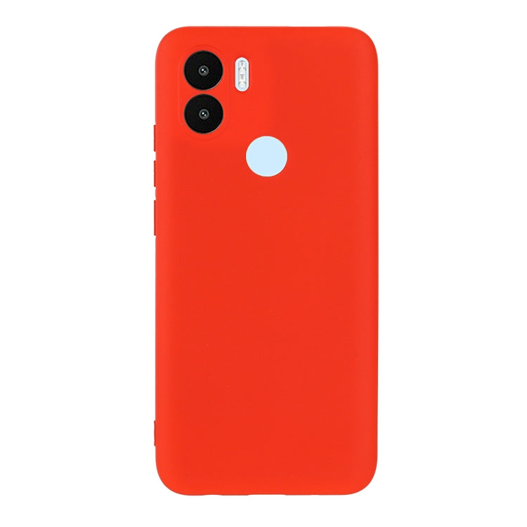 For Xiaomi Redmi A1+ / A2+ / Poco C50 Solid Color Liquid Silicone Shockproof Full Coverage Phone Case(Red) - free shipping - PMC TechLife - Order now!