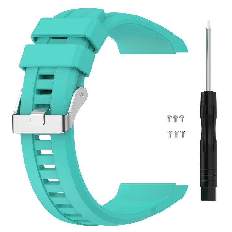 For Huawei Watch GT Cyber Monochrome Silicone Watch Band (Blue) - Smart Wear by PMC TechLife | Online Shopping South Africa | PMC TechLife