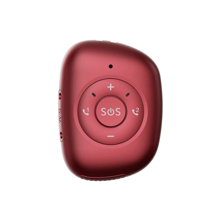 RF-V50 IP67 Waterproof 4G LTE 3G 2G GSM Elderly SOS Button Emergency Alarm GPS Tracker(Red) - Personal Tracker by PMC TechLife | Online Shopping South Africa | PMC TechLife