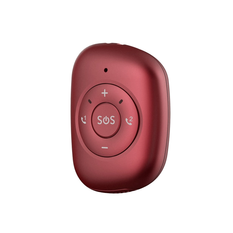 RF-V50 IP67 Waterproof 4G LTE 3G 2G GSM Elderly SOS Button Emergency Alarm GPS Tracker(Red) - Personal Tracker by PMC TechLife | Online Shopping South Africa | PMC TechLife