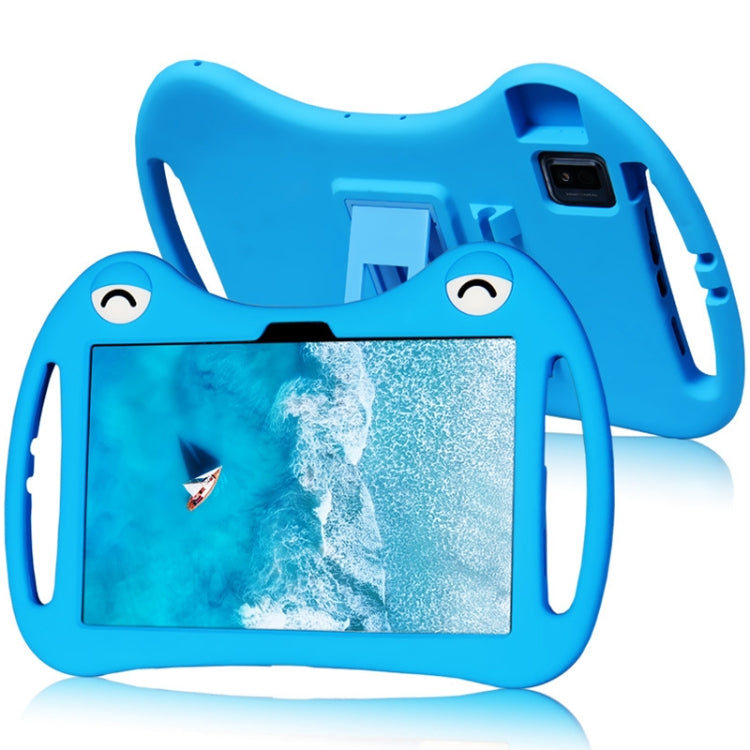 For TCL Tab 10s 5G Cartoon Silicone Shockproof Protective Tablet Case with Stand & Pen Slot(Blue) - Others by PMC TechLife | Online Shopping South Africa | PMC TechLife