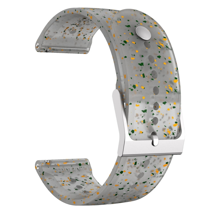 For Suunto 5 Peak Silicone Watch Band(Green Orange Gray) - free shipping - PMC TechLife - Order now!