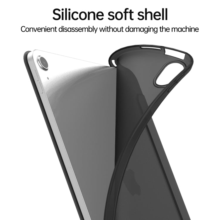 For iPad 2025 / 2022 Multi-folding TPU Leather Smart Tablet Case(Rose Gold) - iPad 2025 / 2022 Cases by PMC TechLife | Online Shopping South Africa | PMC TechLife | Buy Now Pay Later Mobicred