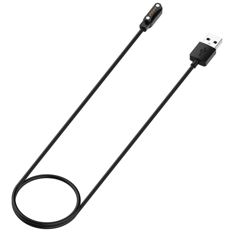 For Ticwatch GTH2 Magnetic Charger USB Smart Watch Charging Cable, Length:1m - free shipping - PMC TechLife - Order now!
